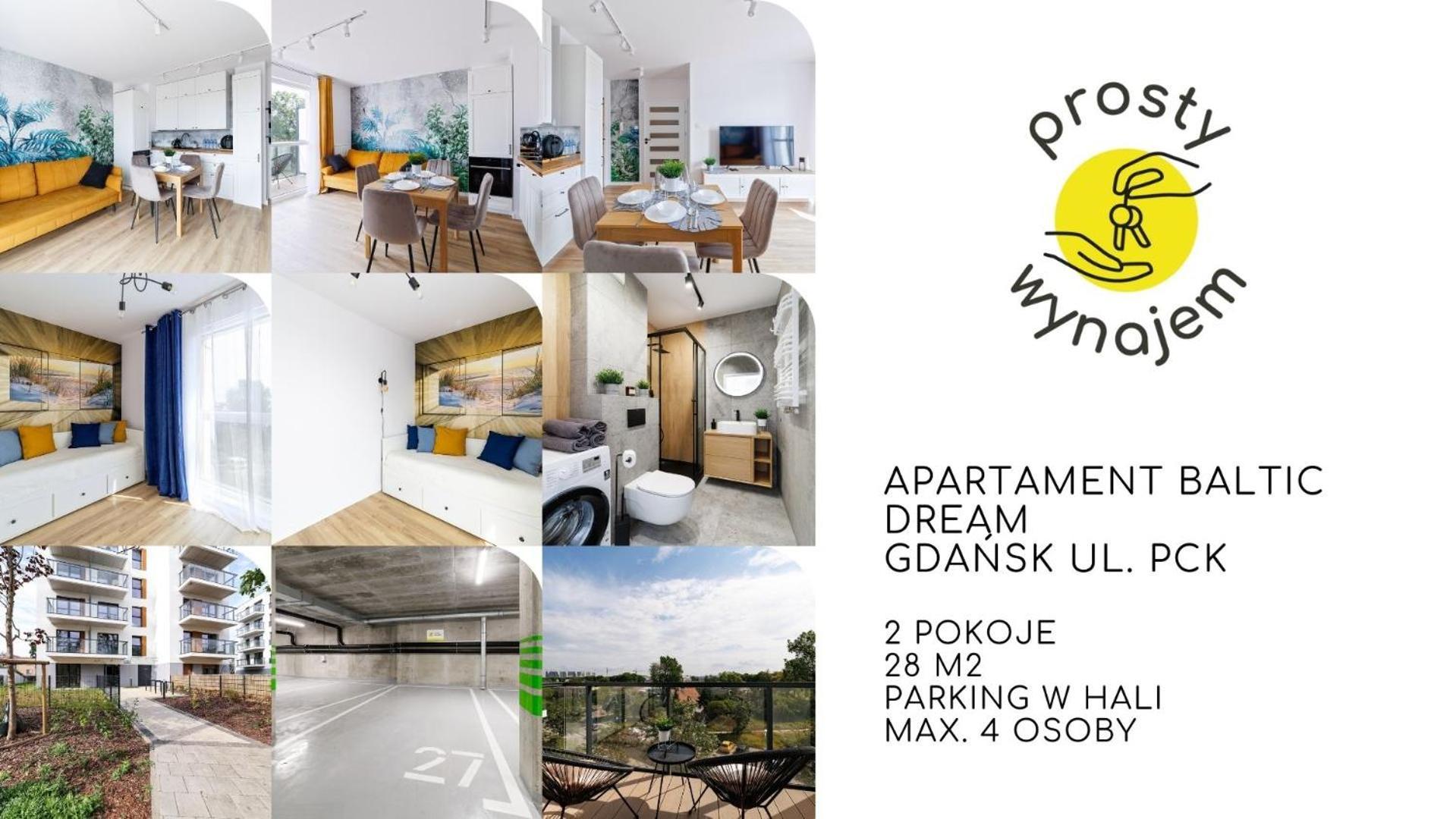 Apartament Baltic Dream Prostywynajem Gdansk Brzezno Exterior foto